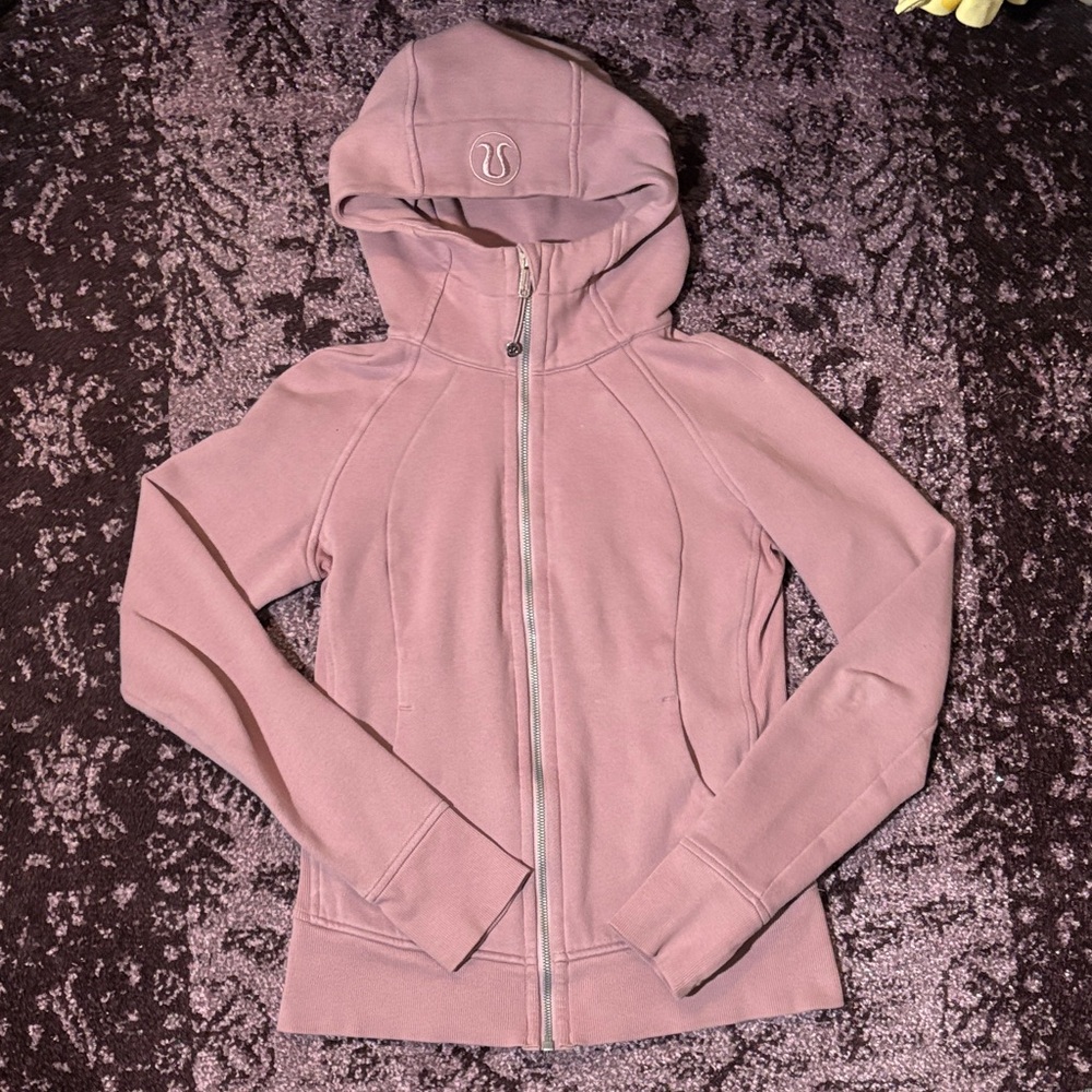 lululemon athletica Pink scuba full zip
